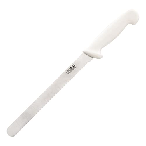 "Hygiplas C883 krajalnica, 25 cm, ząbkowana, biała" - obrazek 1