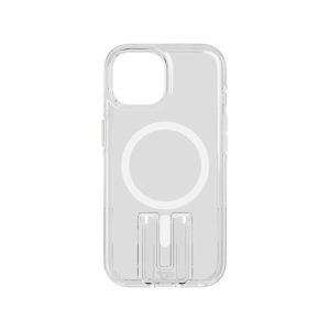 Tech21 Evo Crystal Kick etui na iPhone’a 15 kompatybilne z MagSafe ochronne uderzenia białe Tech21 Evo Crystal Kick etui na iPhone’a 15 kompatybilne z MagSafe ochronne uderzenia białe