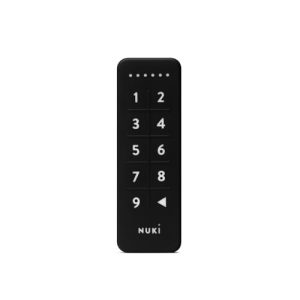Nuki Keypad, zamek kodowy do domu, inteligentne rozszerzenie Smart Locka, otwieranie i zamykanie 6 znakowym kodem, rozszerzenie: pilot z bluetooth, Home Nuki Keypad, zamek kodowy do domu, inteligentne rozszerzenie Smart Locka, otwieranie i zamykanie 6 znakowym kodem, rozszerzenie: pilot z bluetooth, Home