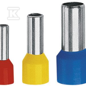 Końcówka tulejkowa cynowana TE 0,14-6/100 zgodne z normą DIN 46228 /100opk/ TE_0,14-6/100 Końcówka tulejkowa cynowana TE 0,14-6/100 zgodne z normą DIN 46228 /100opk/ TE_0,14-6/100
