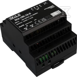 Zasilacz DL2-100-24-U o mocy 100W, stałonapięciowy zasilacz na szynę DIN w II klasie izolacji Zasilacz DL2-100-24-U o mocy 100W, stałonapięciowy zasilacz na szynę DIN w II klasie izolacji