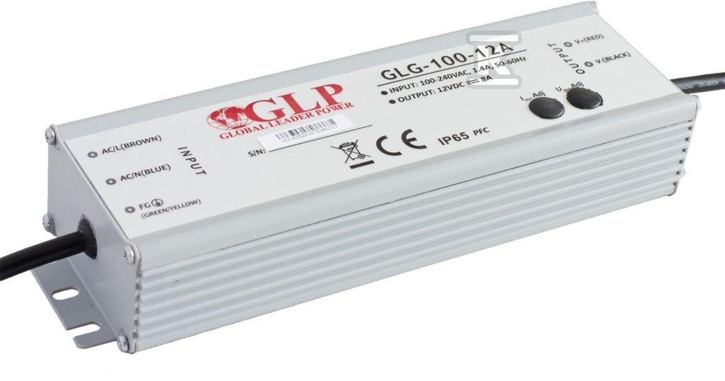 Zasilacz LED GLP 12V 8A 100W GLG-100-12A - obrazek 1