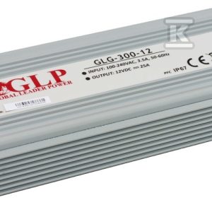 Zasilacz LED GLP 12V 25A 300W GLG-300-12 Zasilacz LED GLP 12V 25A 300W GLG-300-12