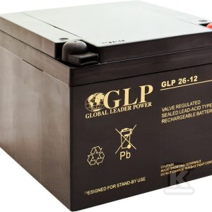 Akumulator VRLA AGM 12V/26Ah M5 GLP 26-12 Akumulator VRLA AGM 12V/26Ah M5 GLP 26-12