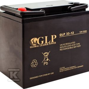 Akumulator VRLA AGM 12V/33Ah M6 GLP 33-12 Akumulator VRLA AGM 12V/33Ah M6 GLP 33-12