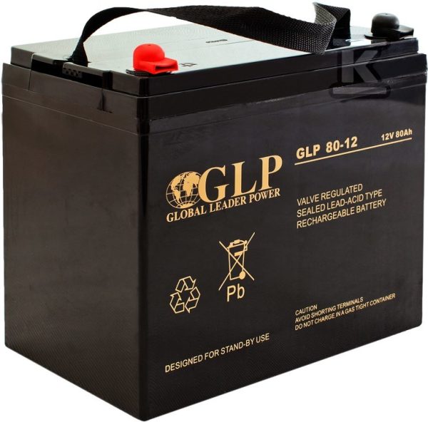 Akumulator VRLA AGM 12V/80Ah M6 GLP 80-12