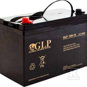 Akumulator VRLA AGM 12V/100Ah M6 GLP 100-12 Akumulator VRLA AGM 12V/100Ah M6 GLP 100-12