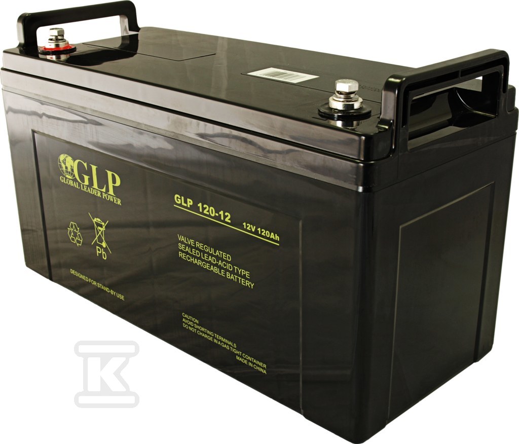 Akumulator VRLA AGM 12V/120Ah M8 GLP 120-12 - obrazek 1