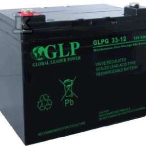 Akumulator VRLA GEL 12V/33Ah M6 GLPG 33-12 Akumulator VRLA GEL 12V/33Ah M6 GLPG 33-12