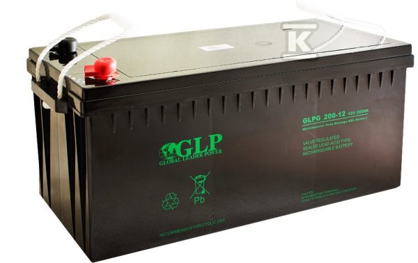 Akumulator VRLA GEL 12V/200Ah M8 GLPG 200-12