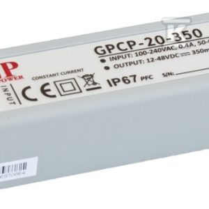 Zasilacz LED GLP 700mA/3-30V, GPCP GPCP-20-700 Zasilacz LED GLP 700mA/3-30V, GPCP GPCP-20-700