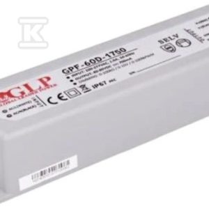Zasilacz LED GLP 1750mA/20-36V, GPF GPF-60D-1750 Zasilacz LED GLP 1750mA/20-36V, GPF GPF-60D-1750