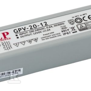 Zasilacz LED GLP 5V 4A 20W GPV-20-5 Zasilacz LED GLP 5V 4A 20W GPV-20-5