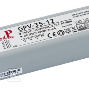 Zasilacz LED GLP 15V 2,4A 35W GPV-35-15 Zasilacz LED GLP 15V 2,4A 35W GPV-35-15