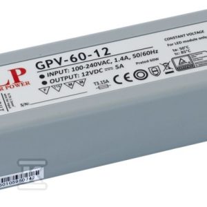 Zasilacz LED GLP 5V 10A 60W GPV-60-5 Zasilacz LED GLP 5V 10A 60W GPV-60-5