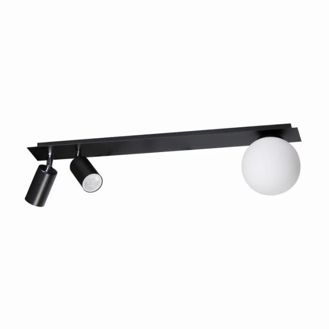 Listwa sufitowa designerska z tubami i kloszem z serii ALBIO K‑4135 Kaja Lighting - obrazek 2