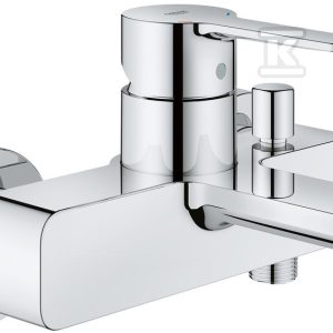 Lineare Jednouchwytowa bateria wannowa, chrom, przełącznik: wanna/prysznic, głowica ceramiczna 35 mm 33849001 Lineare Jednouchwytowa bateria wannowa, chrom, przełącznik: wanna/prysznic, głowica ceramiczna 35 mm 33849001