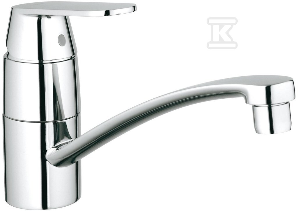 Bateria zlewozmywakowa Eurosmart Cosmopolitan jednouchwytowa bateria zlewozmywakowa, DN 15, chrom, kąt obrotu wylewki 140°, głowica ceramiczna 46 mm, do montażu podokiennego 31170000 - obrazek 1