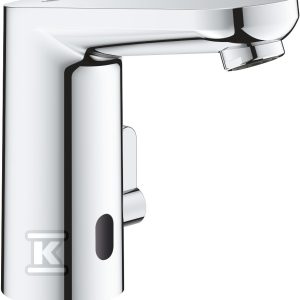 Bateria umywalkowa elektroniczna na podczerwień Eurosmart Cosmopolitan E 1/2″, chrom, z mieszaczem i regulowanym ogranicznikiem temperatury, ogranicznik przepływu 5,7 l/min, zasilana baterią, dodatkowe opcje obsługiwane przy pomocy pilota 36327002 Bateria umywalkowa elektroniczna na podczerwień Eurosmart Cosmopolitan E 1/2″, chrom, z mieszaczem i regulowanym ogranicznikiem temperatury, ogranicznik przepływu 5,7 l/min, zasilana baterią, dodatkowe opcje obsługiwane przy pomocy pilota 36327002
