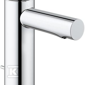 Bateria umywalkowa Essence Rozmiar S, chrom, głowica ceramiczna 28 mm, ogranicznik przepływu 5,7 l/min, zestaw odpływowy z drążkiem 32898001 Bateria umywalkowa Essence Rozmiar S, chrom, głowica ceramiczna 28 mm, ogranicznik przepływu 5,7 l/min, zestaw odpływowy z drążkiem 32898001