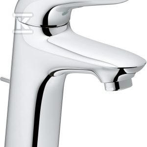Bateria umywalkowa Eurostyle Rozmiar S, chrom, głowica ceramiczna 35 mm, ogranicznik przepływu 5,7 l/min, zestaw odpływowy z drążkiem, system szybkiego montażu 33558003 Bateria umywalkowa Eurostyle Rozmiar S, chrom, głowica ceramiczna 35 mm, ogranicznik przepływu 5,7 l/min, zestaw odpływowy z drążkiem, system szybkiego montażu 33558003