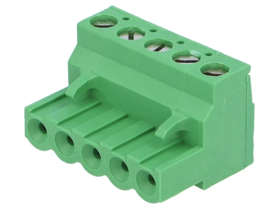 Listwa zaciskowa rozłączalna R.styków 5,08mm tory 5 proste 796634‑5 - obrazek 1