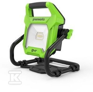 Lampa robocza akumulatorowa Greenworks G24WL 24V + bateria 4Ah + ładowarka DLU463