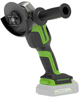 Szlifierka kątowa akumulatorowa Greenworks GD24AG 24V + bateria 4Ah + ładowarka DLU467