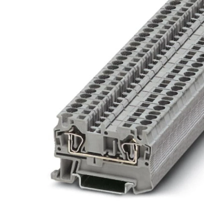Listwa zaciskowa przepustowa 2‑przewodowa 0,08‑6mm2 czerwona ST 4 RD 3037151 /50szt./ - obrazek 2