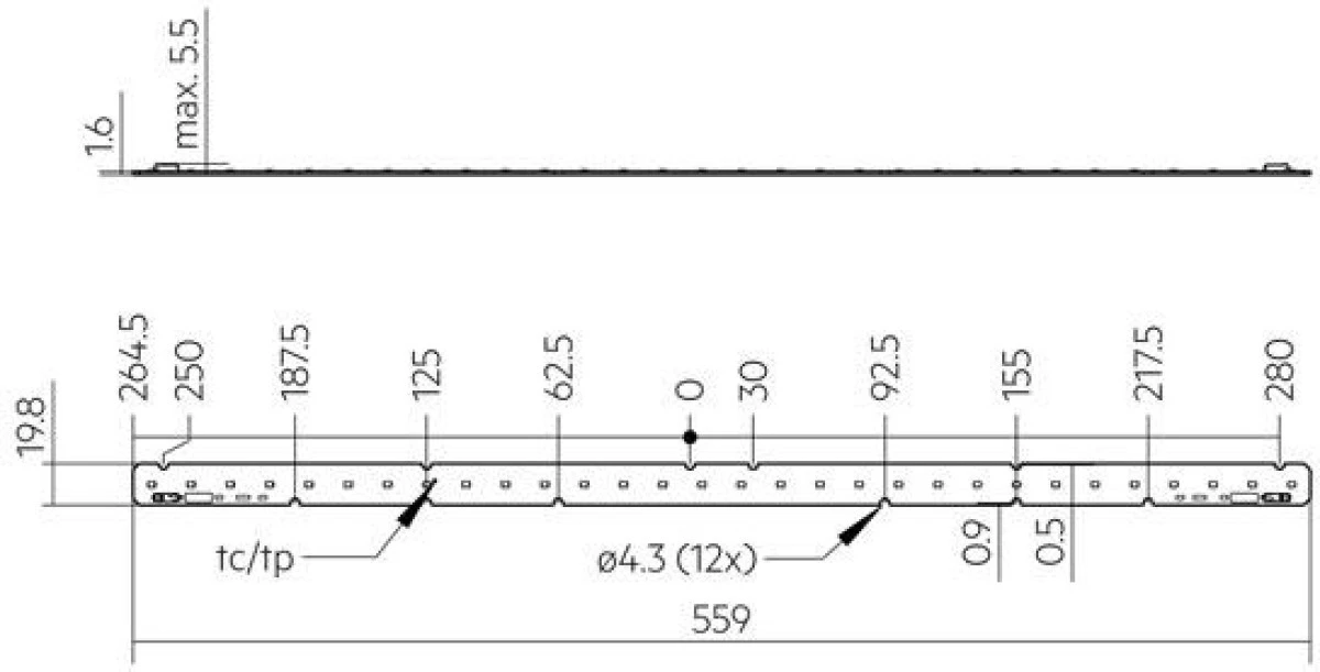 LLE 20x560mm 2400lm 830 HV SNC4 Moduł LED liniowy ESSENCE TRIDONIC ‑ 28005440 - obrazek 2