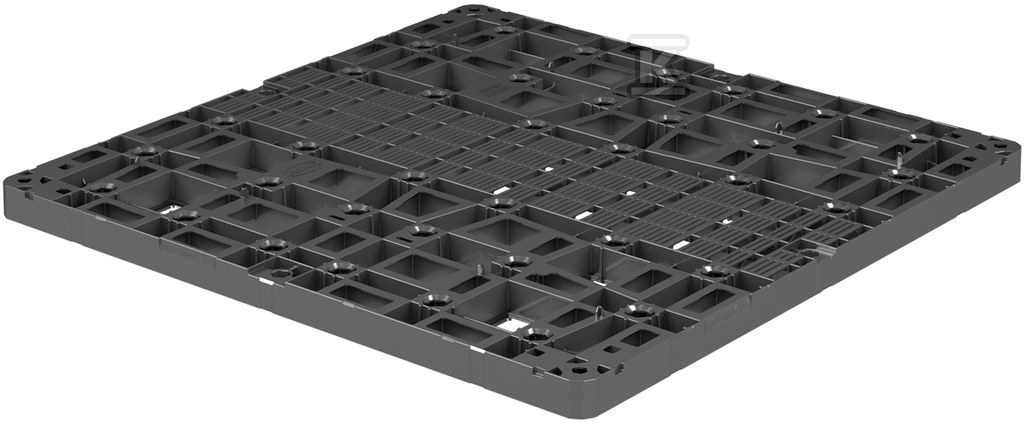 Płyta bazowa do skrzynki ECOBLOC Inspect Smart 24L 800x800x40mm czarna podstawa do skrzynki ECOBLOC Inspect Smart 402501 - obrazek 1