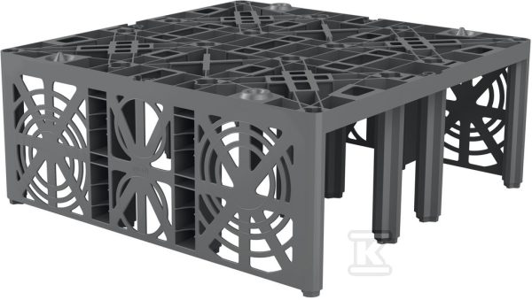 Skrzynka rozsączająca ECOBLOC Inspect Flex 205L 800x800x320mm kolor szary 402005