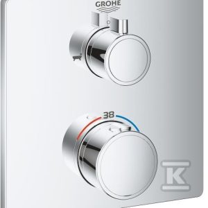 Bateria wannowa Grohe Grohtherm termostatyczna do obsługi dwóch wyjść wody 24080000