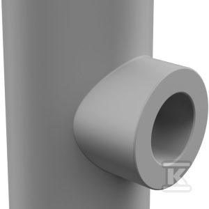 Trójnik PPRC szary 110 GF Aquasystem 4301911008821