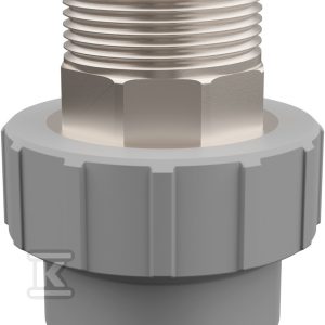 Złączka pod klucz PPRC szara 2″GZ 63 GF Aquasystem 4301706327421 Złączka pod klucz PPRC szara 2″GZ 63 GF Aquasystem 4301706327421