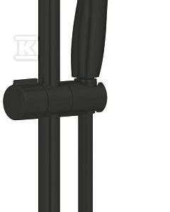 Zestaw prysznicowy z drążkiem 600mm Tempesta 110, słuchawka 2 strumienie, wąż prysznicowy 1750 mm czarny 261622433 Zestaw prysznicowy z drążkiem 600mm Tempesta 110, słuchawka 2 strumienie, wąż prysznicowy 1750 mm czarny 261622433