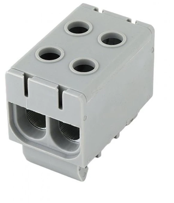 Listwa zaciskowa LZD w korpusie szara Cu:2.5‑50mm2, Al:6‑50mm2 E.4150/SZ - obrazek 1