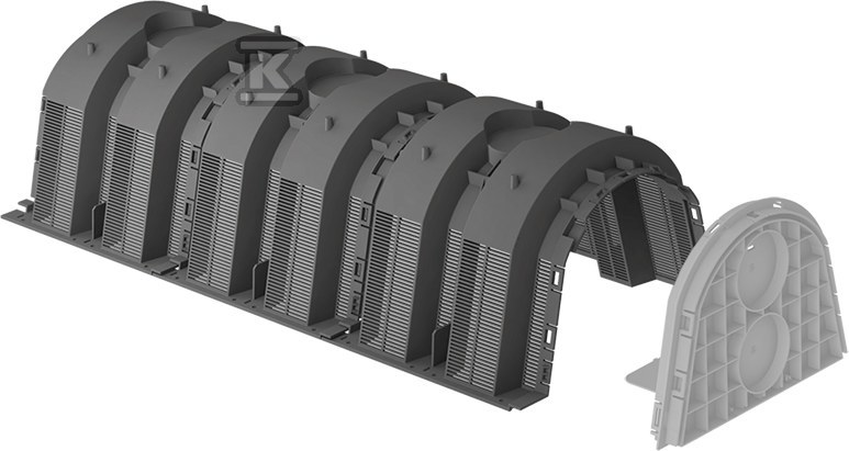 Tunel rozsączający komora ST-130 130L 1190x500x320mm do oczyszczalni drenażowej KOM-ST130 - obrazek 1