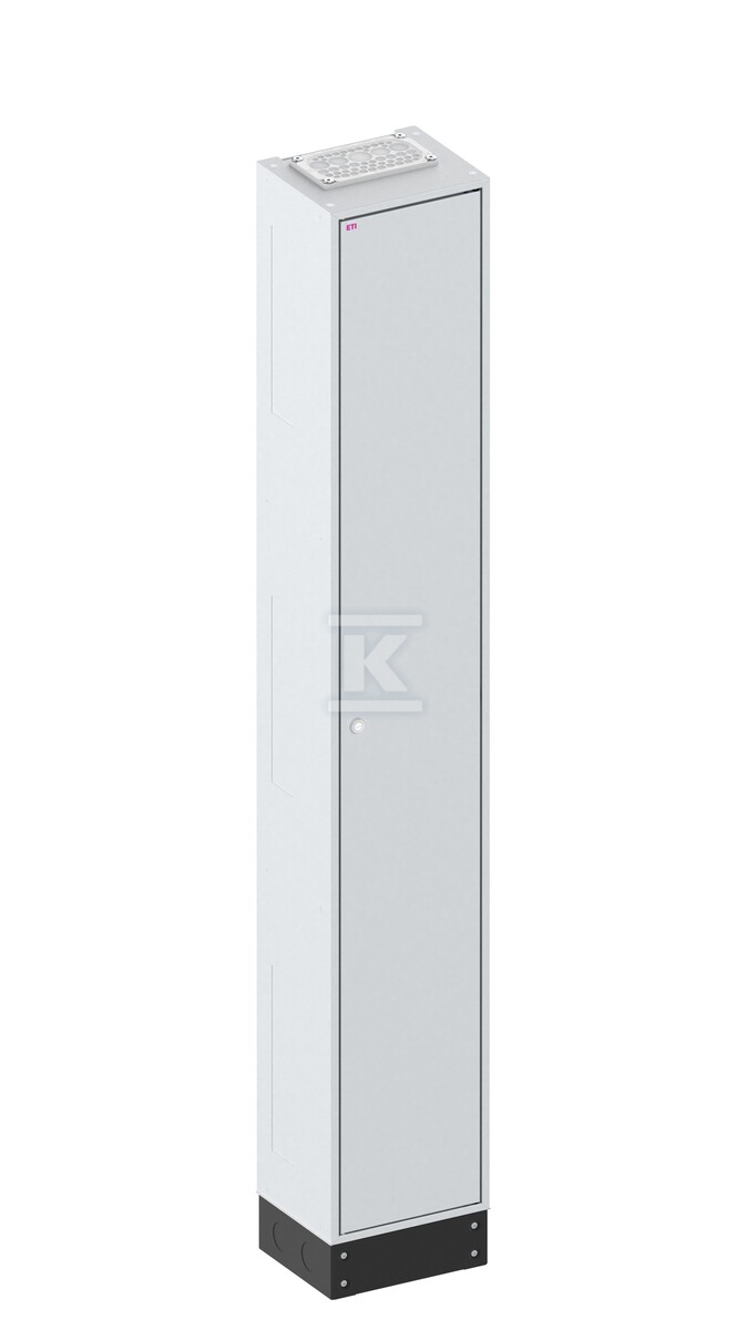 Obudowa stojąca pusta LXN250 1-12 PHN1, IP41, kl.I (300x1850x250) z cokołem 100 mm ETI Polam 001321800 - obrazek 1