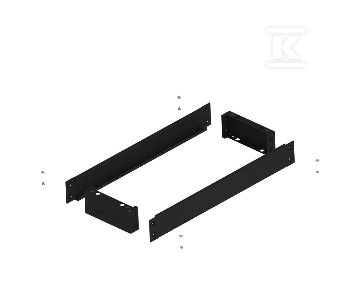 Cokół PHN1 D2.5-W3 o wysokości 100 mm RAL9005 do obudów LXN250 o szerokości 3 (800) ETI Polam 001336936 - obrazek 1