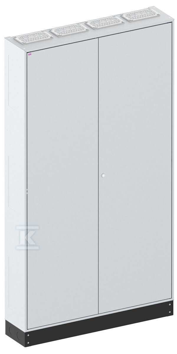 Obudowa stojąca pusta LXN250 4-12 PHN1, IP41, kl.I (1050x1850x250) z cokołem 100 mm ETI Polam 001321806