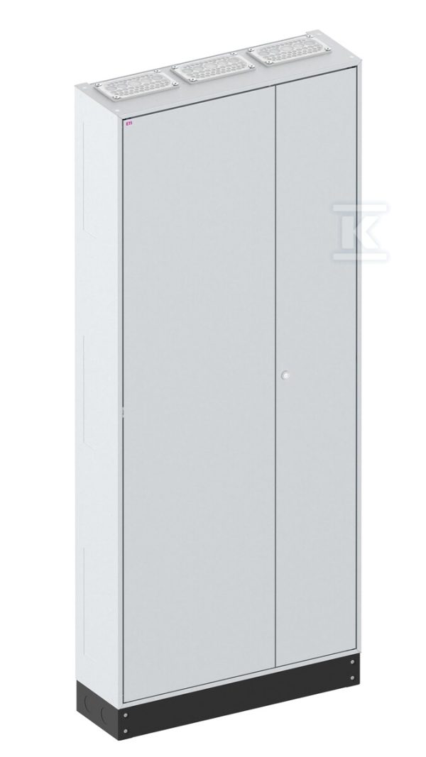 Obudowa stojąca pusta LXN250 3-12 PHN1, IP41, kl.I (800x1850x250) z cokołem 100 mm ETI Polam 001321804