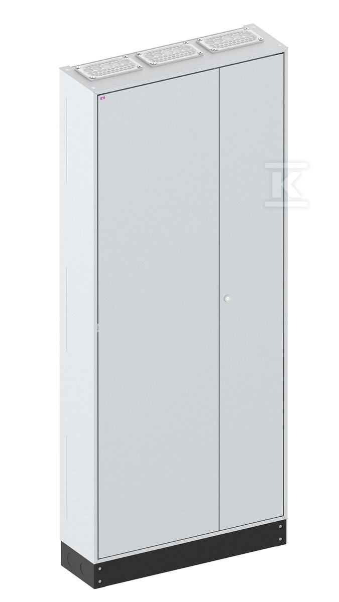 Obudowa stojąca pusta LXN250 3-12 PHN1, IP41, kl.I (800x1850x250) z cokołem 100 mm ETI Polam 001321804 - obrazek 1