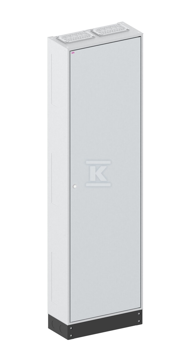 Obudowa stojąca pusta LXN250 2-12 PHN1, IP41, kl.I (550x1850x250) z cokołem 100 mm ETI Polam 001321802 - obrazek 1