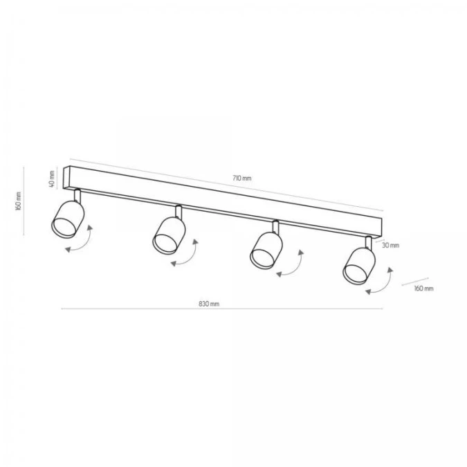Listwa sufitowa TOP 1021 TK Lighting - obrazek 3