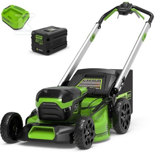 Kosiarka 51 cm z napędem zestaw ładowarka + akumulator 4Ah GD60LM51SPK4 60V GR2514307UB
