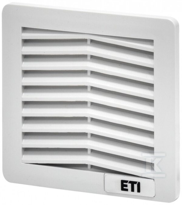 Kratka wylotowa z filtrem 107×107, IP54 EF-107E 001344030