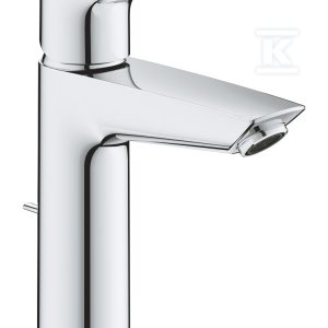Bateria umywalkowa Grohe Eurosmart jednouchwytowa, rozmiar M, chrom, ogranicznik przepływu 5,7 l/min., głowica Ceramiczna oszczędnościowa 28 mm, zestaw odpływowy z drążkiem, osobne kanały wodne 2339330E Bateria umywalkowa Grohe Eurosmart jednouchwytowa, rozmiar M, chrom, ogranicznik przepływu 5,7 l/min., głowica Ceramiczna oszczędnościowa 28 mm, zestaw odpływowy z drążkiem, osobne kanały wodne 2339330E