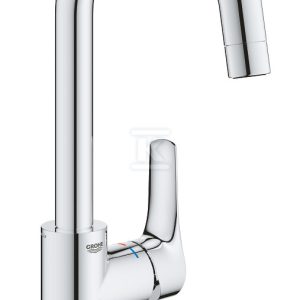 Bateria umywalkowa Grohe Eurosmart jednouchwytowa, rozmiar L, chrom, ogranicznik przepływu 5,7 l/min., głowica Ceramiczna 28 mm, korek push-open 23970003 Bateria umywalkowa Grohe Eurosmart jednouchwytowa, rozmiar L, chrom, ogranicznik przepływu 5,7 l/min., głowica Ceramiczna 28 mm, korek push-open 23970003