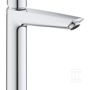 Bateria umywalkowa Grohe Eurosmart jednouchwytowa, rozmiar XL, chrom, ogranicznik przepływu 5,7 l/min., głowica Ceramiczna oszczędnościowa 28 mm, bez zestawu odpływowego 24164003 Bateria umywalkowa Grohe Eurosmart jednouchwytowa, rozmiar XL, chrom, ogranicznik przepływu 5,7 l/min., głowica Ceramiczna oszczędnościowa 28 mm, bez zestawu odpływowego 24164003